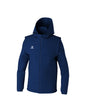 ERIMA TEAM Jacke mit abnehmbaren Ärmeln Unisex Blau