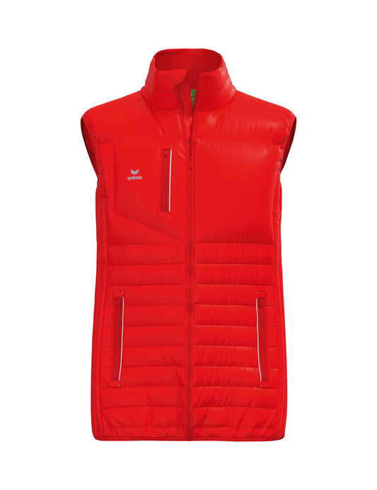 ERIMA CMPT Puffer Vest Unisex Rot