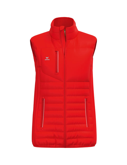 ERIMA CMPT Puffer Vest Damen Rot