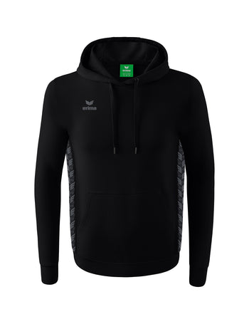 ERIMA Essential Team Kapuzensweat Unisex Schwarz
