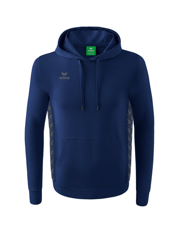 ERIMA Essential Team Kapuzensweat Unisex Blau