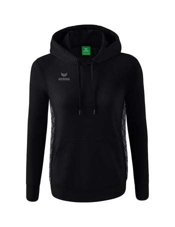 ERIMA Essential Team Kapuzensweat Damen Schwarz