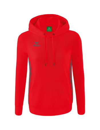 ERIMA Essential Team Kapuzensweat Damen Rot