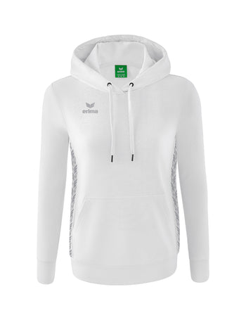 ERIMA Essential Team Kapuzensweat Damen Weiß