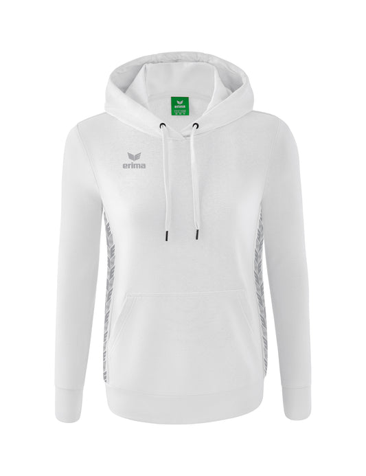ERIMA Essential Team Kapuzensweat Damen Weiß