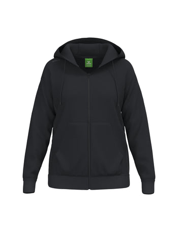 ERIMA TS Hoody Jacket Damen Schwarz