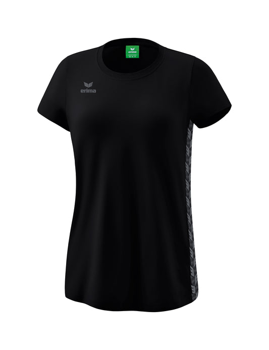 ERIMA Essential Team T-Shirt Damen Schwarz