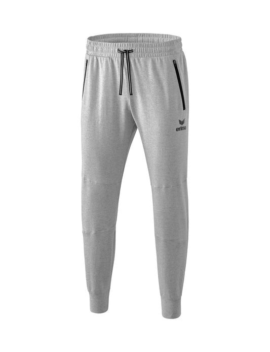 ERIMA Essential Sweathose (hellgrau melange/schwarz)