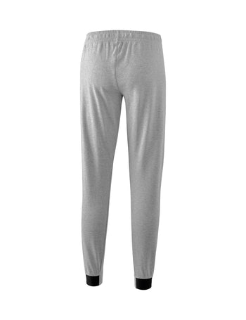 ERIMA Essential Sweathose Damen (hellgrau melange/schwarz)