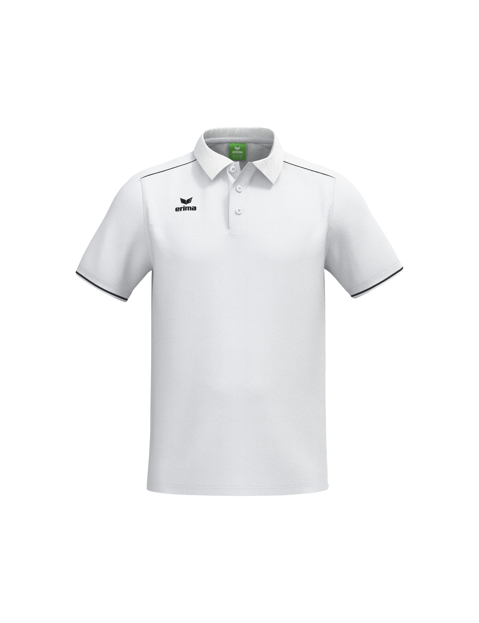 ERIMA CMPT Poloshirt Unisex Weiß