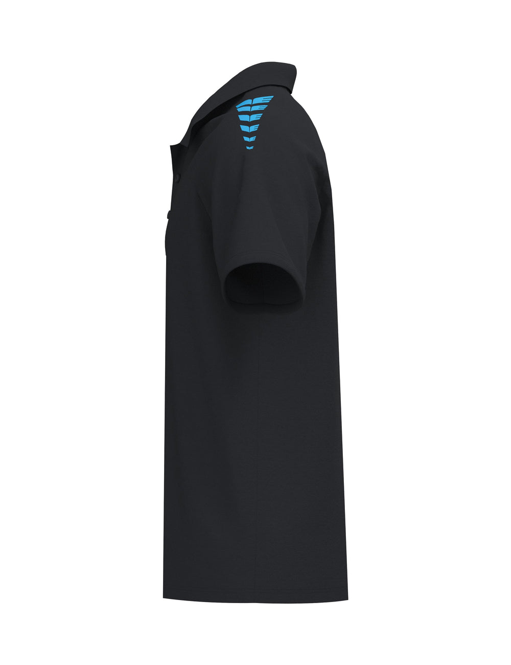 ERIMA CMPT Wings Poloshirt (schwarz/curacao)