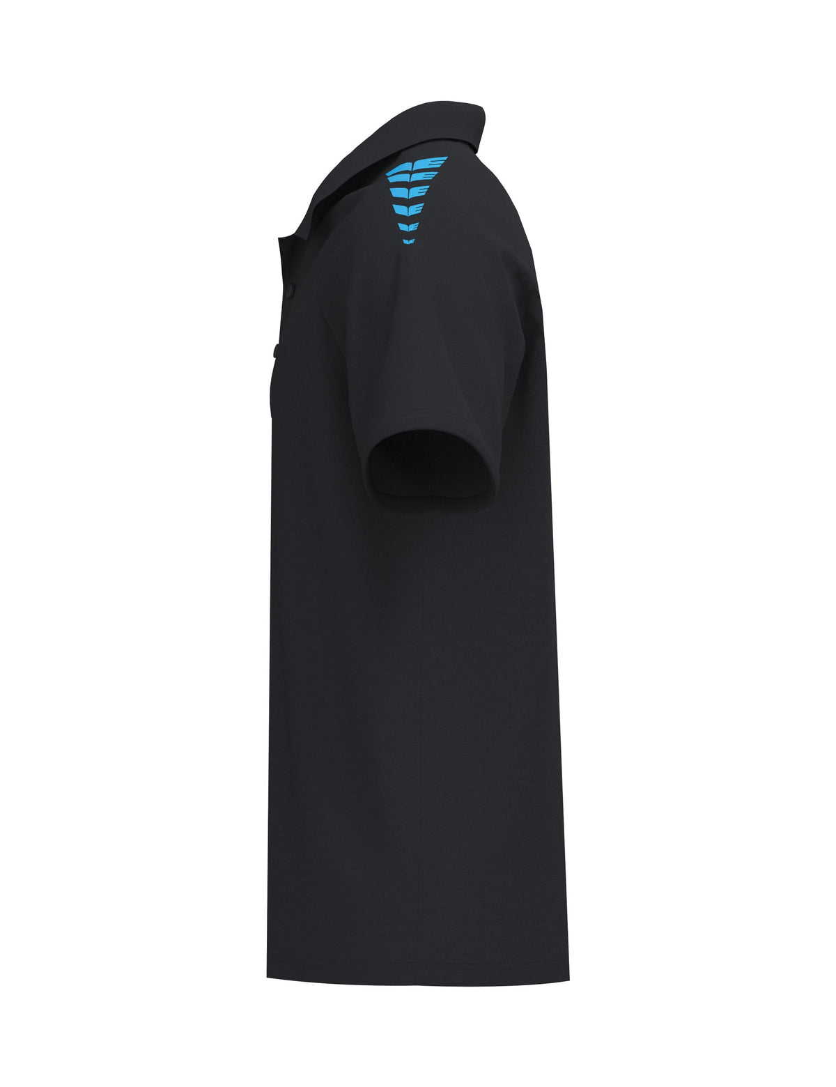 ERIMA CMPT Wings Poloshirt (schwarz/curacao)