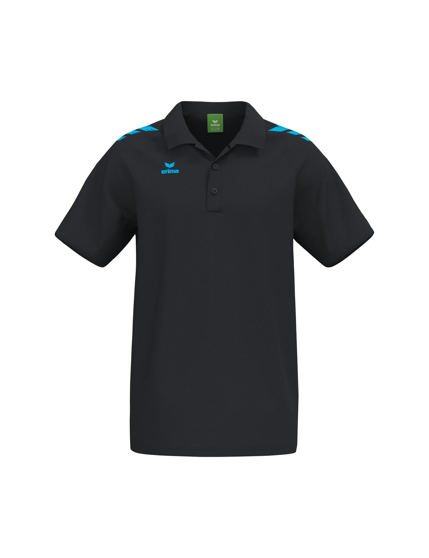 ERIMA CMPT 3 Wings Poloshirt Unisex Schwarz