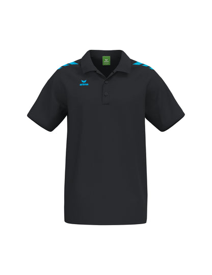 ERIMA CMPT 3 Wings Poloshirt Unisex Schwarz