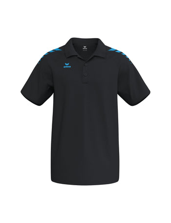 ERIMA CMPT Wings Poloshirt (schwarz/curacao)