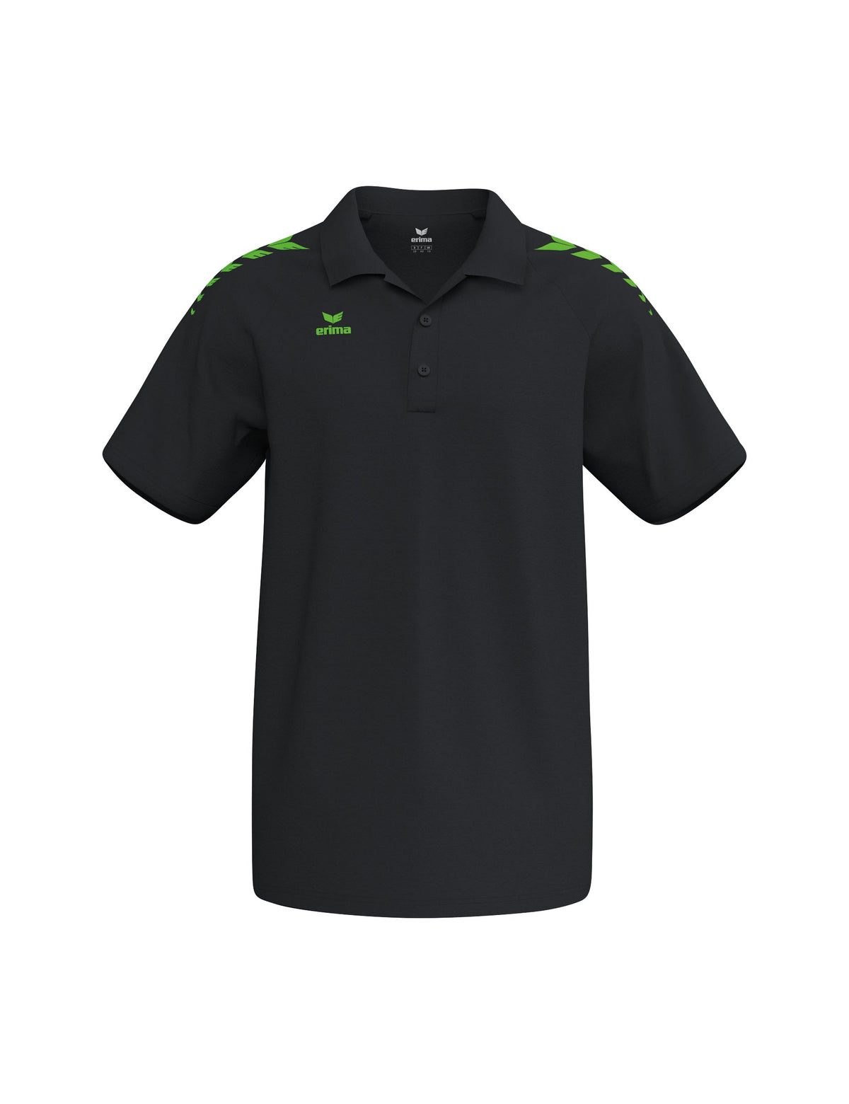 ERIMA CMPT Wings Poloshirt (schwarz/green gecko)