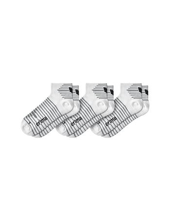 ERIMA 3-Pack Kurzsocken (weiß)