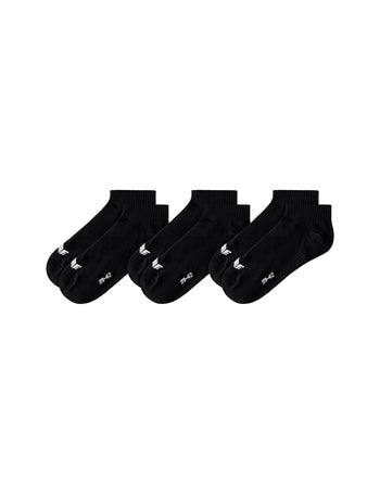 ERIMA 3-Pack Füßlinge (schwarz)