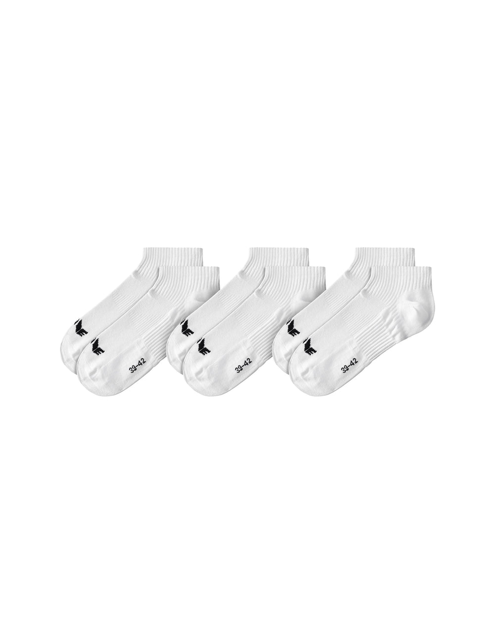 ERIMA 3-Pack Füßlinge (weiß)