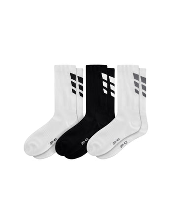 ERIMA 3 Wings Socks 3pack Unisex Weiß