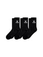 ERIMA Sport Socks 3pack Unisex Schwarz