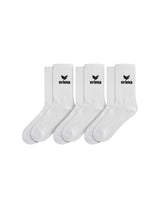 ERIMA Sport Socks 3pack Unisex Weiß