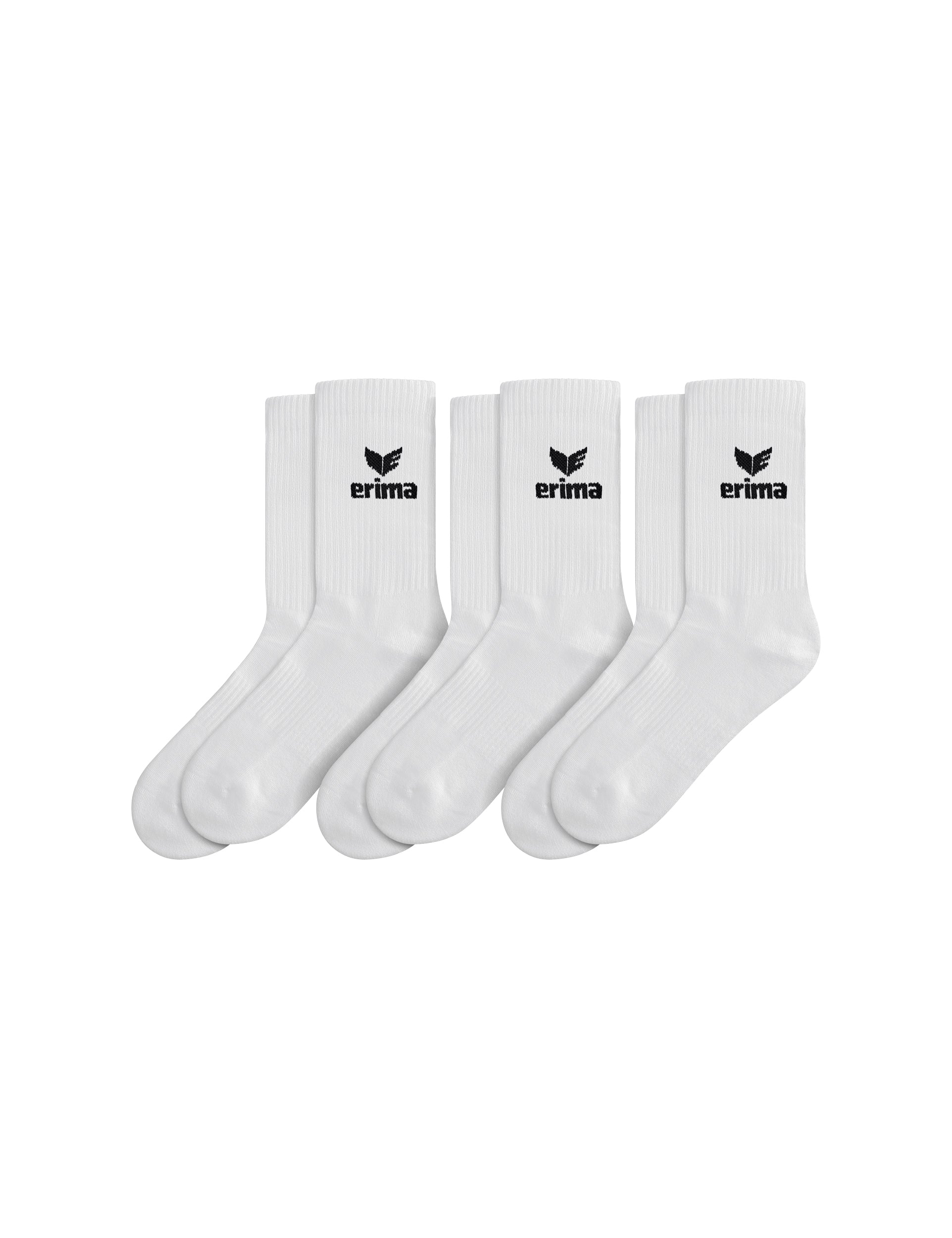 ERIMA Sport Socks 3pack Unisex Weiß