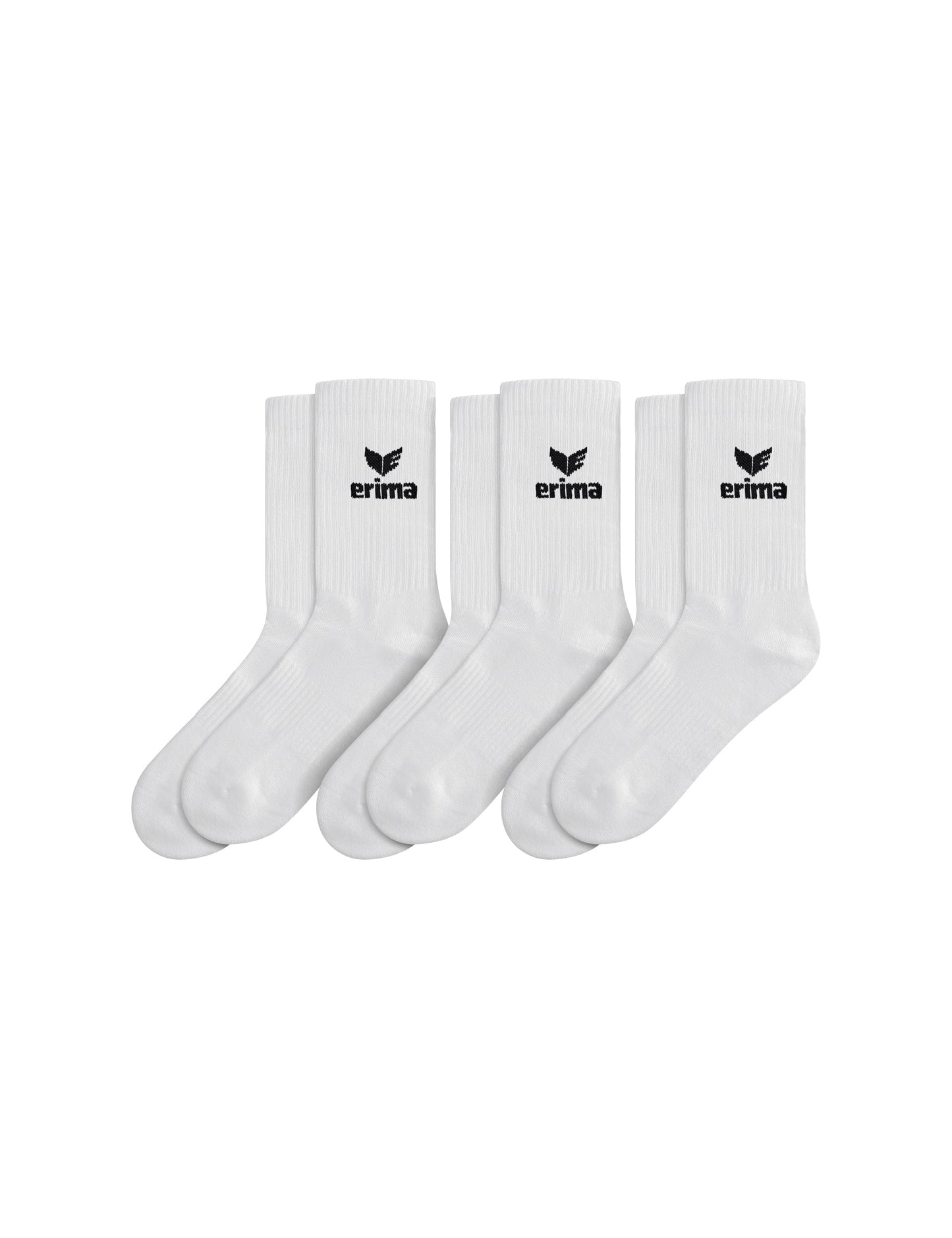 ERIMA Sport Socks 3pack Unisex Weiß