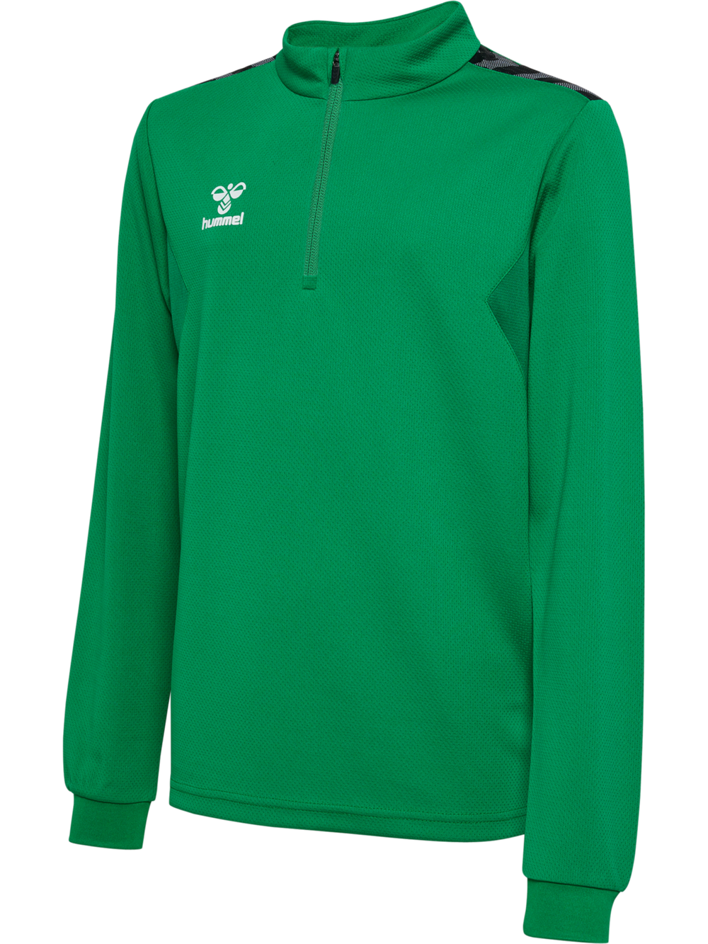 HUMMEL Authentic Half Zip Sweat Unisex Kind Grün