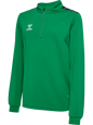 HUMMEL Authentic Half Zip Sweat Unisex Kind Grün