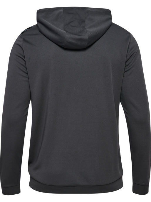 Hummel Hoodie Zip Authentic Poly  Herren Grau