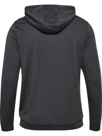 Hummel Hoodie Zip Authentic Poly  Herren Grau