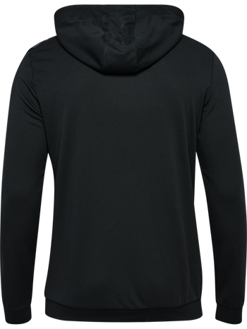 Hummel Hoodie Zip Authentic Poly Herren Schwarz