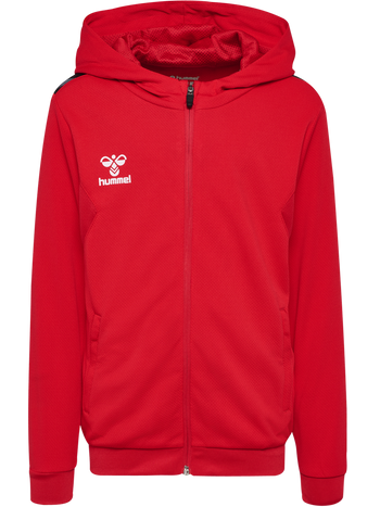 HUMMEL Authentic Pl Zip Hoodie Unisex Kind Rot