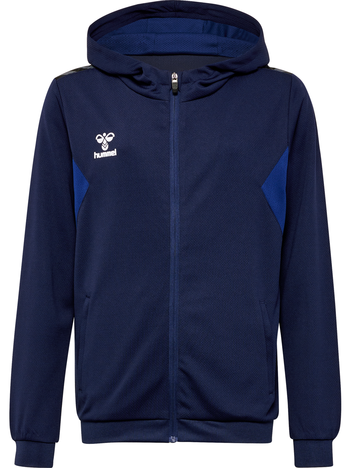 HUMMEL Authentic Pl Zip Hoodie Unisex Kind Blau