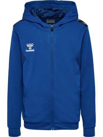 HUMMEL Authentic Pl Zip Hoodie Unisex Kind Blau