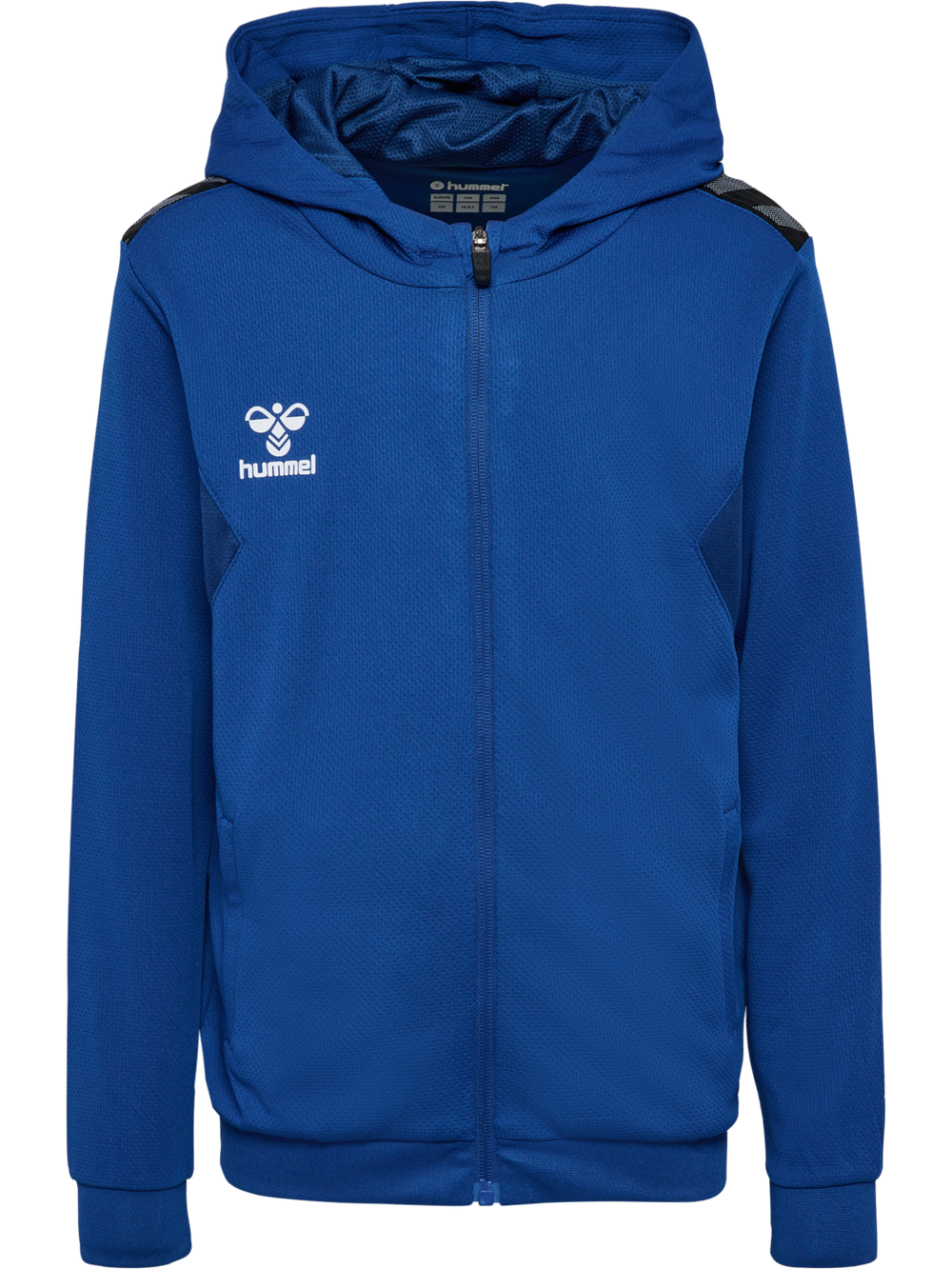 HUMMEL Authentic Pl Zip Hoodie Unisex Kind Blau
