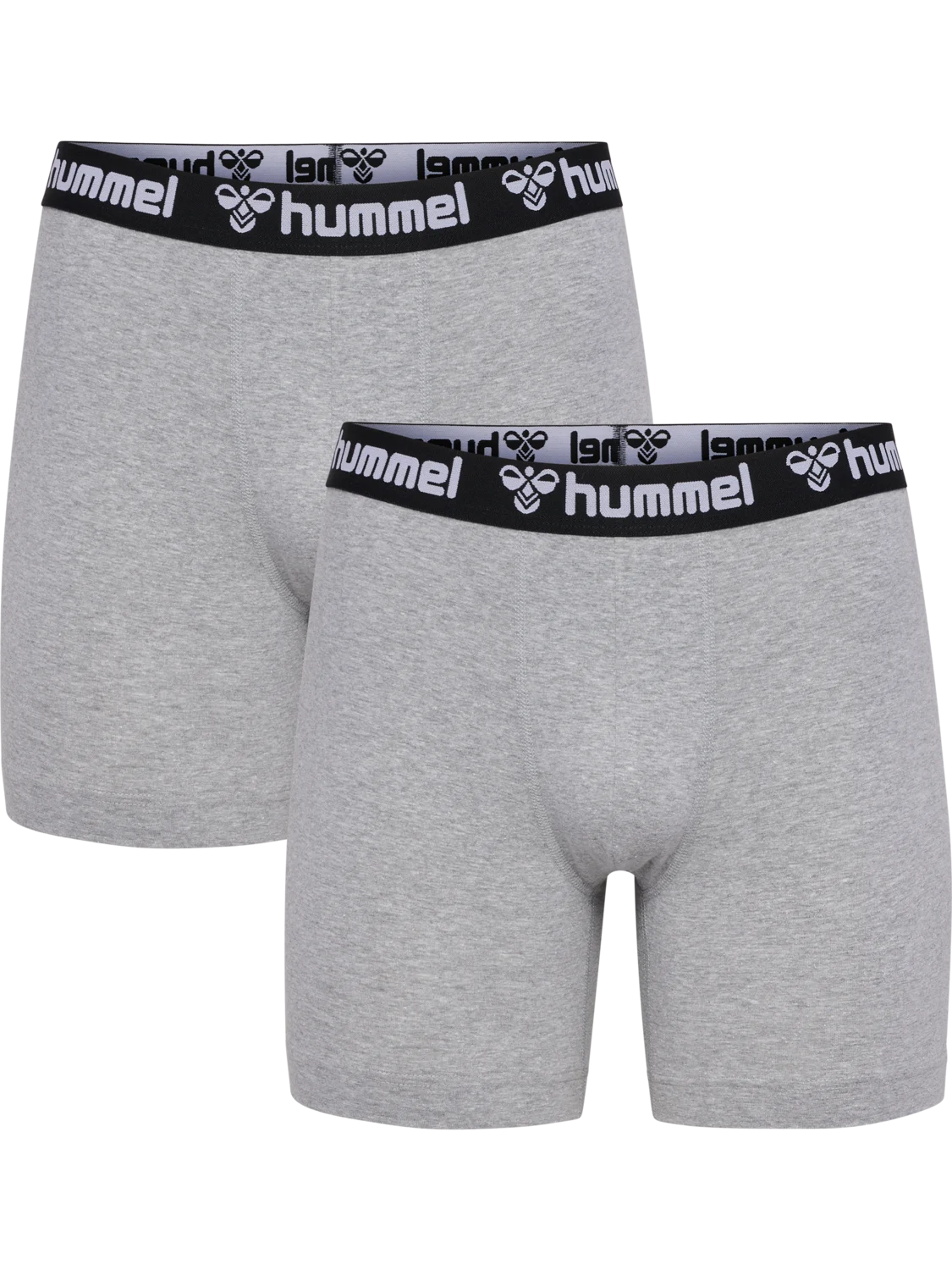 HUMMEL Boxers 2-Pack Herren Grau