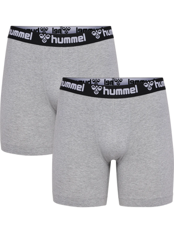 HUMMEL Boxers 2-Pack Herren Grau