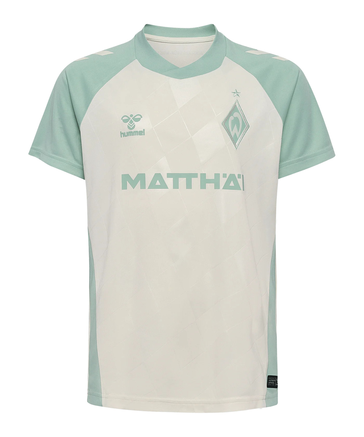 Hummel SV Werder Bremen Auswärtstrikot 25 Kinder Weiß