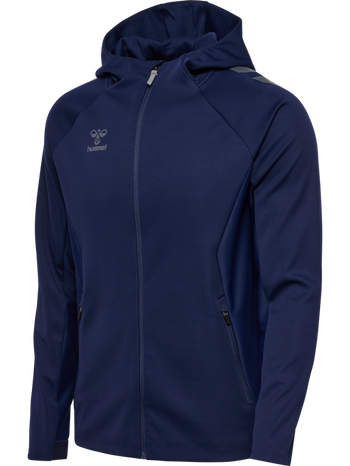 Hummel Zip Hoodie Cima Herren Blau