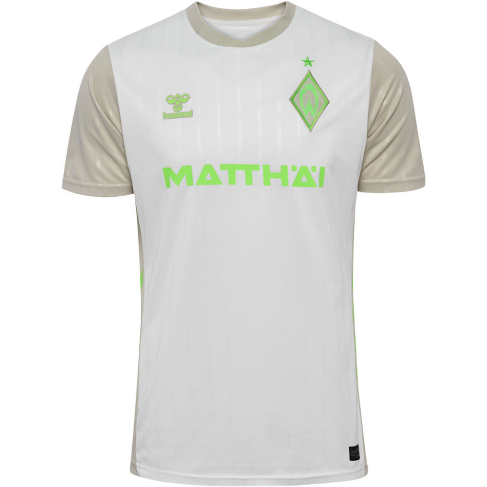 Hummel SV Werder Bremen Auswärtstrikot 26 Kinder Weiß