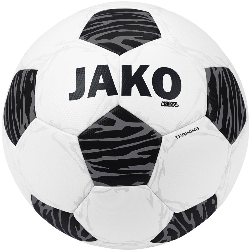 JAKO Trainingsball Animal (weiß/schwarz/steingrau)
