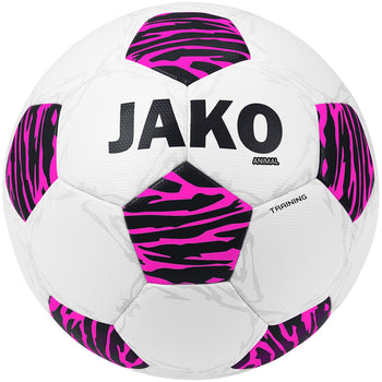 JAKO Trainingsball Animal (weiß/pink/schwarz)