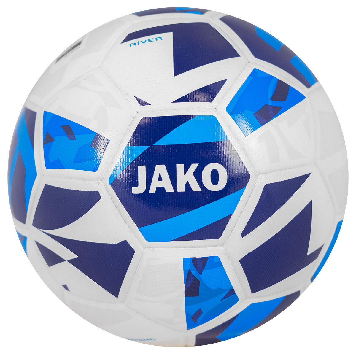 JAKO Trainingsball River (weiß/navy)