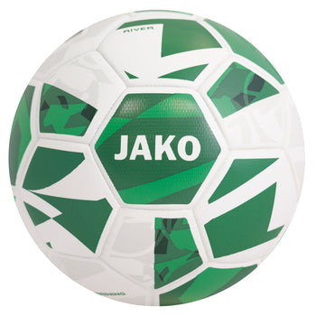 JAKO Trainingsball River (weiß/grün)