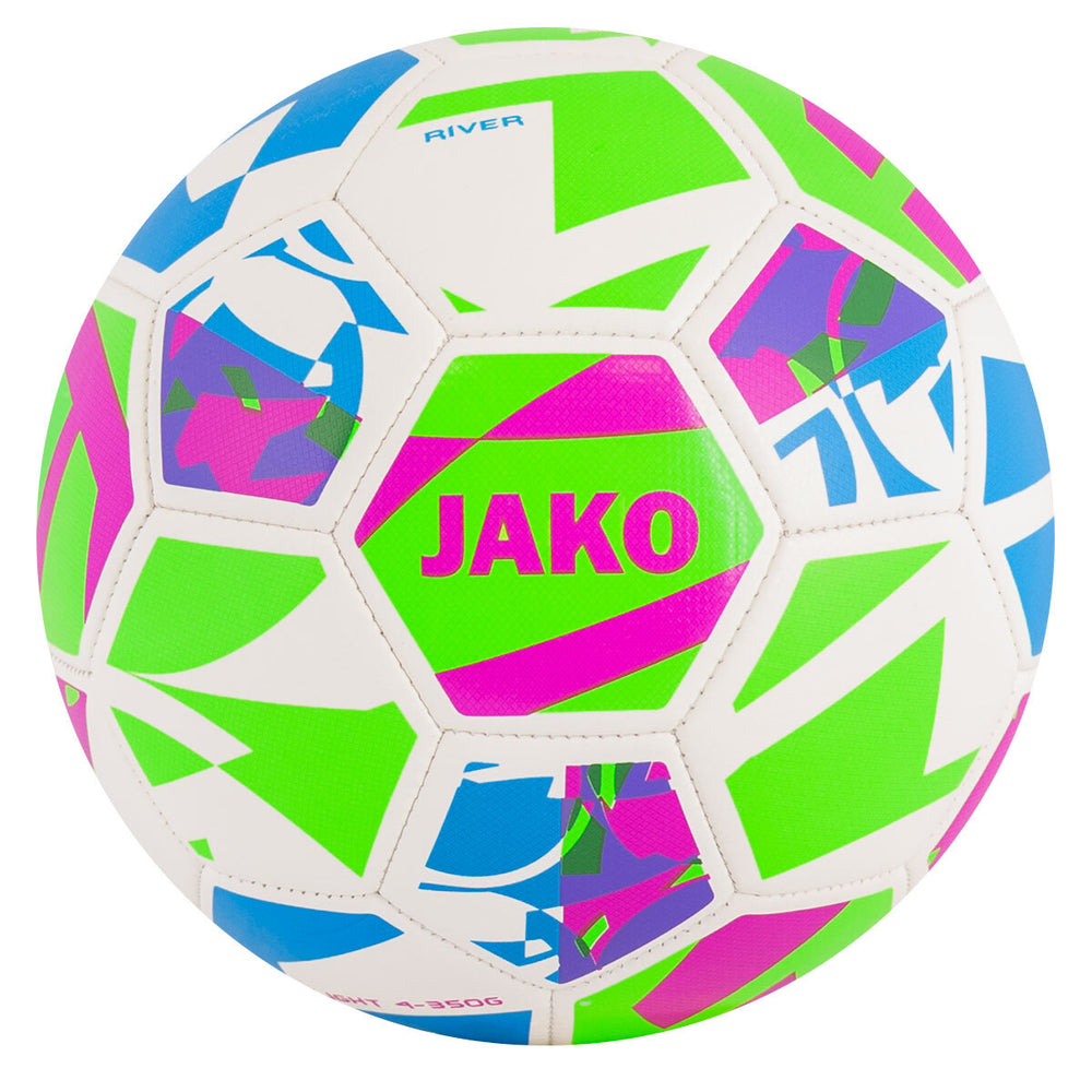 JAKO Lightball River (weiß/neongrün/pink, 350g)