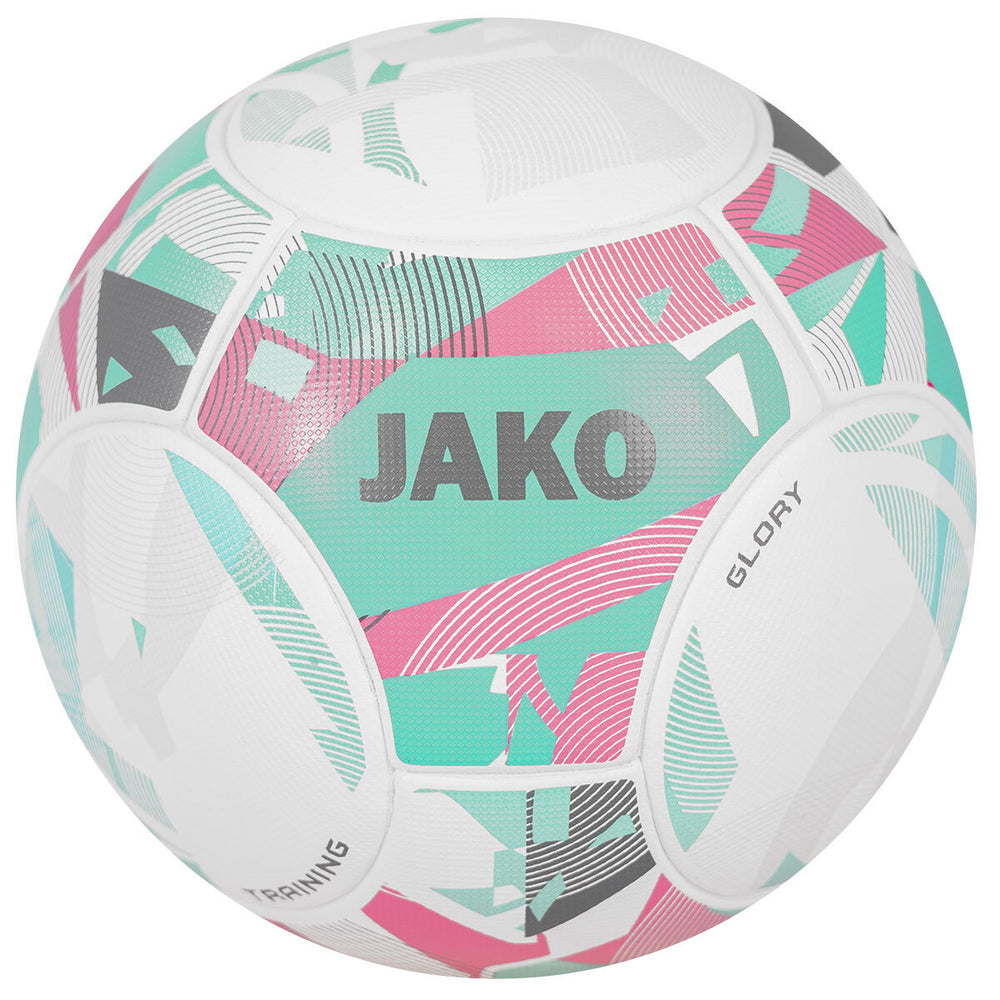 JAKO Trainingsball Glory (weiß/rose/cool gray)