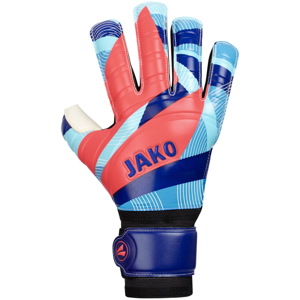 JAKO TW-Handschuh River Basic RC Protection (navy/skyblue/coral)