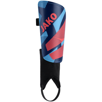 JAKO Schienbeinschoner River Classic (skyblue/navy/coral)